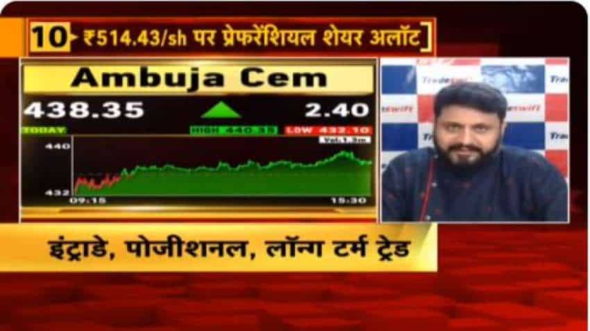 Stocks to Buy on Monday – Ambuja Cements, Emami, EIH Associated Hotels shares for TOP Gains – BUY for these targets