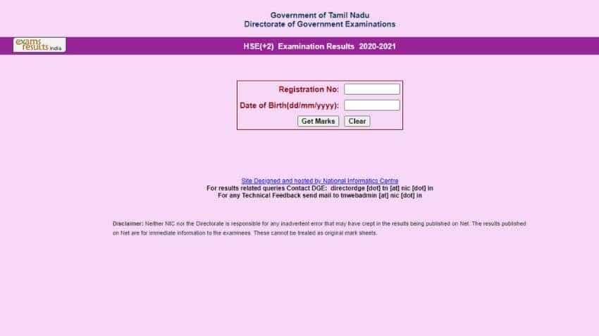 TN 12th Supplementary exam result 2021 RELEASED at tnresults.nic.in; see how to DOWNLOAD, check other details here