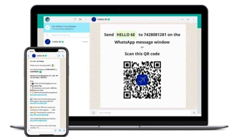 IndiGo WhatsApp Number! From booking details to boarding notification, get everything on your WhatsApp; here is how to subscribe