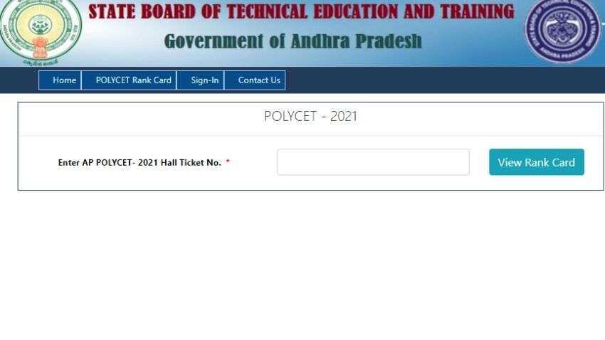AP POLYCET 2021 results OUT at polycetap.ap.nic.in, DOWNLOAD rank cards following THESE steps - Check KEY details here