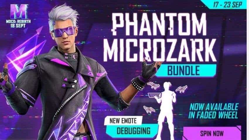   Garena Free Fire latest update: Here&#039;s how to get Phantom Microzark bundle and more; check latest Free Fire redeem code process