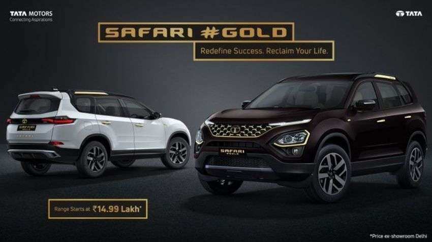 Tata Motors drives in Safari Gold Edition at Rs 21.89 lakh Tata Motors drives in Safari Gold Edition at Rs 21.89 lakh