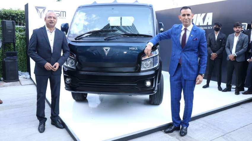 Omega Seiki Mobility unveils electric CV M1KA; bookings to start from Q4 of 2021 Omega Seiki Mobility unveils electric CV M1KA; bookings to start from Q4 of 2021