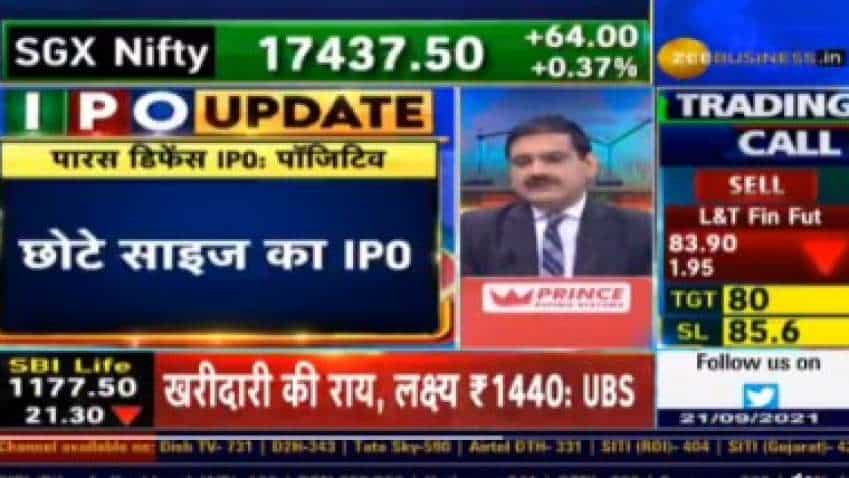 Paras Defence IPO: Listing gain, long-term? Should you subscribe? Check Anil Singhvi’s strategy for this issue Paras Defence IPO: Listing gain, long-term? Should you subscribe? Check Anil Singhvi’s strategy for this issue
