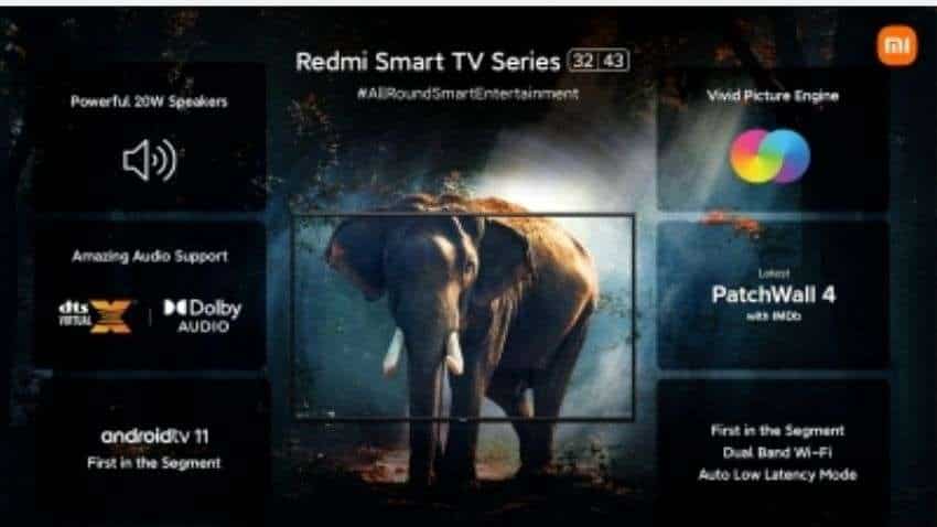 Xiaomi Redmi 32-inch, 43-inch Smart TVs launched in India at Rs 15,999 - Know Details