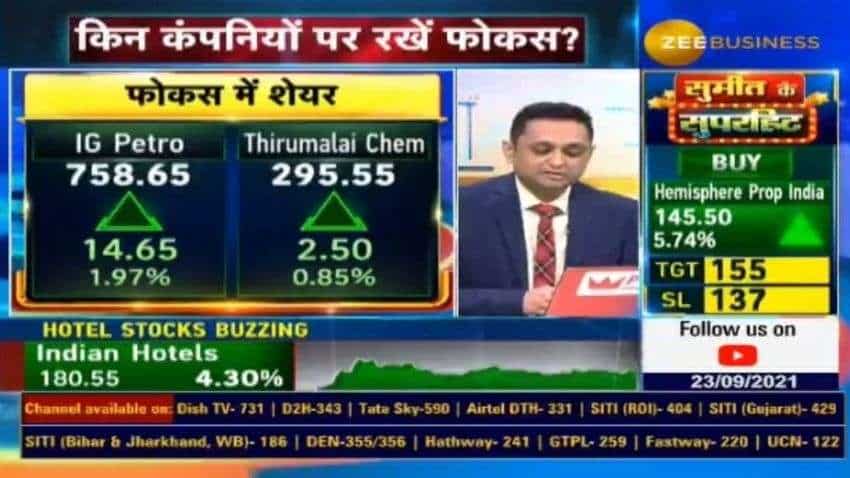 Chemical companies are in focus; Gujarat Narmada, IG Petrochemicals among the top 5 stocks that should be on your watchlist Chemical companies are in focus; Gujarat Narmada, IG Petrochemicals among the top 5 stocks that should be on your watchlist
