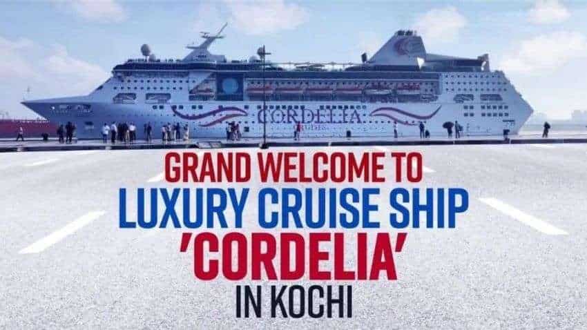 Cordelia Cruises-owned luxury cruise liner MV Empress reaches Kochi with 1200 travellers; marks revival of tourism in Kerala