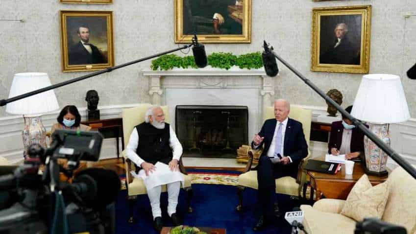 H-1B Visas: PM Modi takes up issues of Indian professionals with Joe Biden, says Foreign Secretary Harsh Vardhan Shringla H-1B Visas: PM Modi takes up issues of Indian professionals with Joe Biden, says Foreign Secretary Harsh Vardhan Shringla