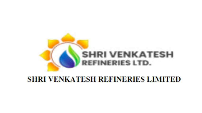 IPO of Shri Venkatesh Refineries Limited to open on BSE SME platform on Sept 29 IPO of Shri Venkatesh Refineries Limited to open on BSE SME platform on Sept 29