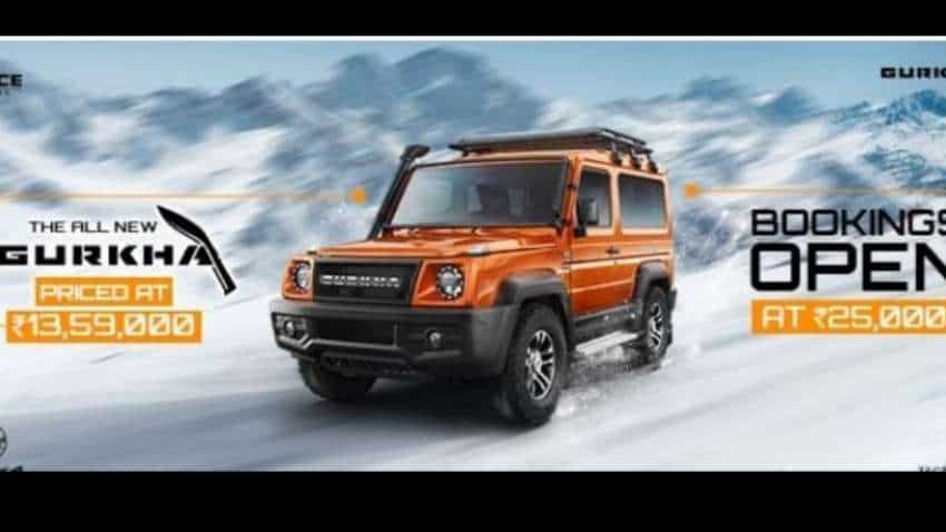 Much-awaited Force Gurkha is here! Inspired by iconic G-Wagen, priced at Rs 13.59 lakhs - Bookings open now