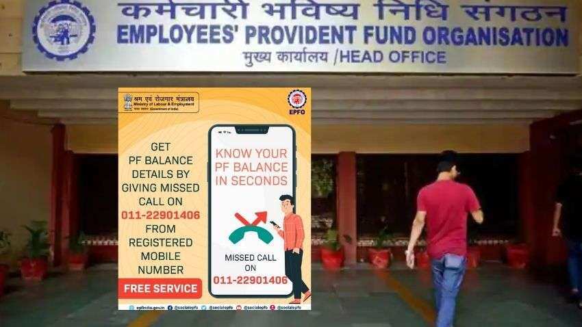 EPFO Alert! Check your PF balance by giving a missed call on this number - See details here EPFO Alert! Check your PF balance by giving a missed call on this number - See details here