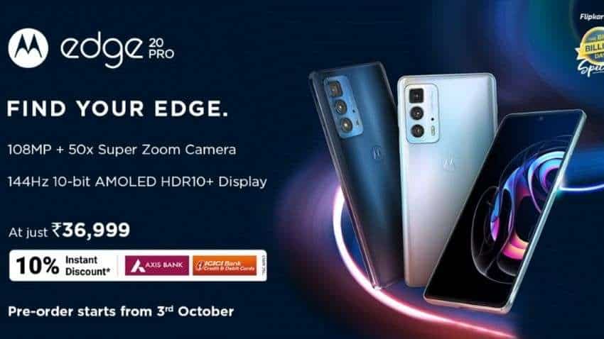 Motorola Edge 20 Pro with 108 MP camera launched at Rs 36,999 in India; check bank offers, availability, specs and more