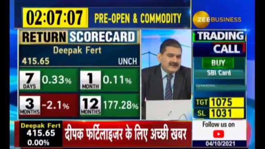 Govt issues notification to curb excess import of isopropyl alcohol, Deepak Fertilisers shares gain 3%