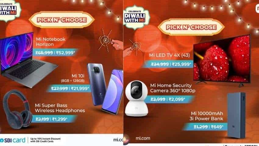 Mi Diwali offers: Check discounts, benefits on products; these customers eligible for 10% instant discount - Details here Mi Diwali offers: Check discounts, benefits on products; these customers eligible for 10% instant discount - Details here