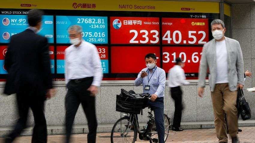World stocks steady as inflation jitters ease