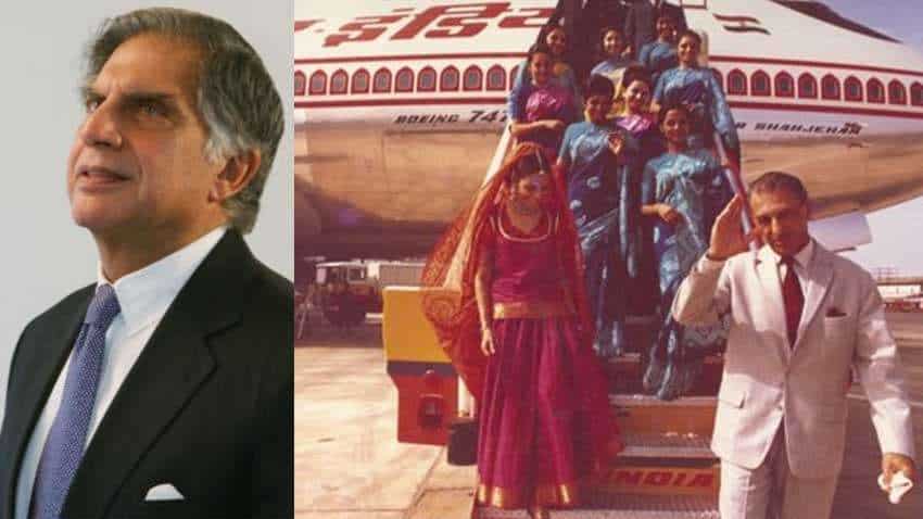 Tatas back in Air India cockpit with Rs 18k cr bid; Ratan Tata says Welcome Back, shares emotional note, this pic