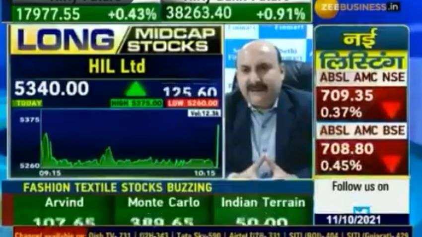 Midcap picks with Anil Singhvi: Vikas Sethi suggests HIL, Orient Cement and Insecticides India for good returns- Check target price, stoploss Midcap picks with Anil Singhvi: Vikas Sethi suggests HIL, Orient Cement and Insecticides India for good returns- Check target price, stoploss