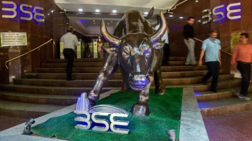 Closing Bell! Markets end at record highs; Sensex up 450 pts, Nifty above 18150; Tata Motors surge 21%