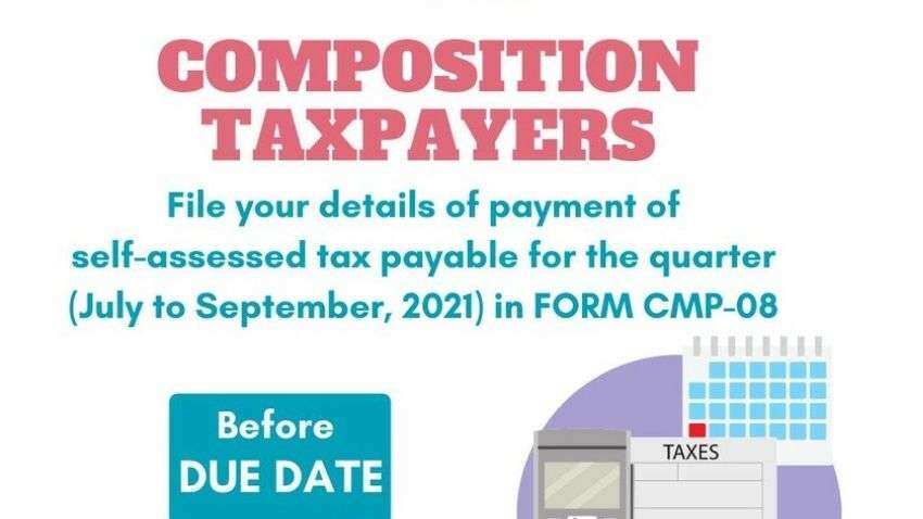 Attention Composition Taxpayers! Last date to file returns today - Check details here