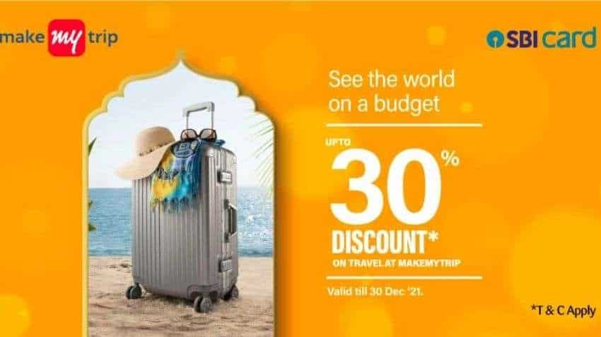 Planning your next holiday? Avail up to 30% discount on flight, hotel bookings on MakeMyTrip with SBI credit card – check details here 