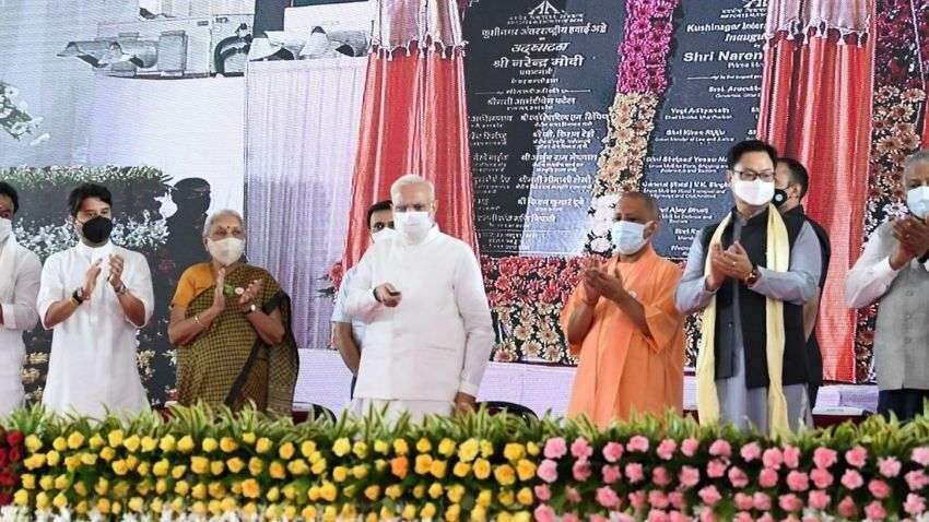 PM Narendra Modi inaugurates Kushinagar International Airport in Uttar Pradesh