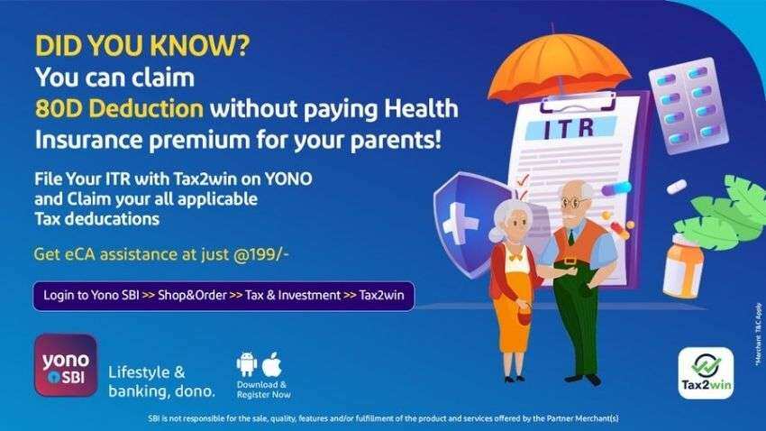 Filing ITR? Check how to save more with SBI YONO Filing ITR? Check how to save more with SBI YONO