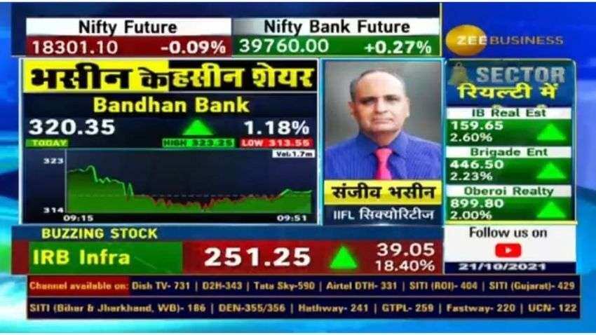 Sanjiv Bhasin picks Bandhan Bank and BEL for good returns - Check target price, stop loss, other details Sanjiv Bhasin picks Bandhan Bank and BEL for good returns - Check target price, stop loss, other details