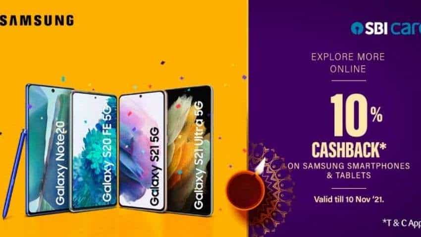 Avail these benefits on purchase of Samsung mobiles, tablets with SBI credit card - Check details here