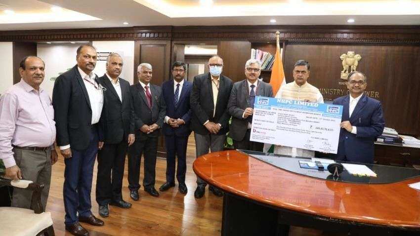 NHPC pays final dividend of Rs 249.44 crore to Indian govt for FY 2020-21