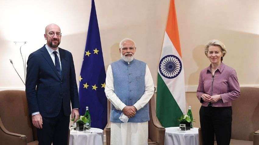 PM Narendra Modi holds extensive discussions with top EU leaders on trade, COVID-19, global issues