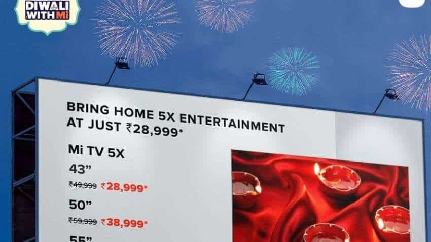 Mi Diwali Offer 2021: Mi TV 5X available at this price - Know discounts, benefits, cashback offers and more Mi Diwali Offer 2021: Mi TV 5X available at this price - Know discounts, benefits, cashback offers and more