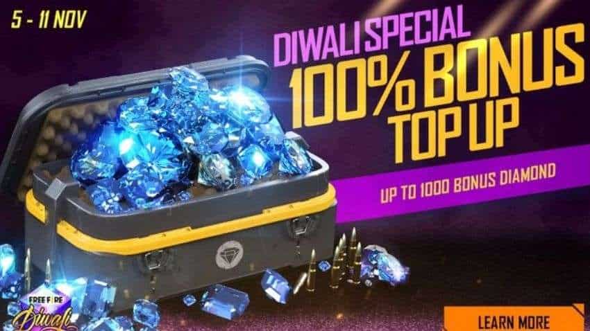 Free Fire Codigo Digital - 100 Diamantes + 10 Bonus