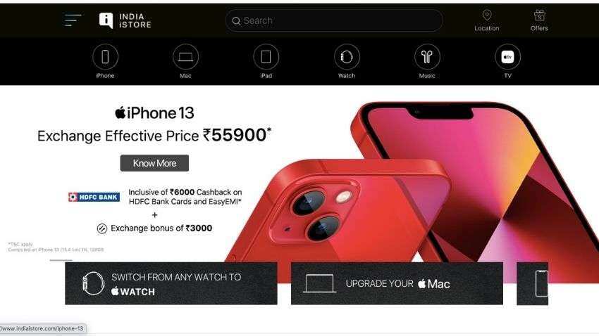  Apple iPhone 13 now available at Rs 55,900; Check this special deals here