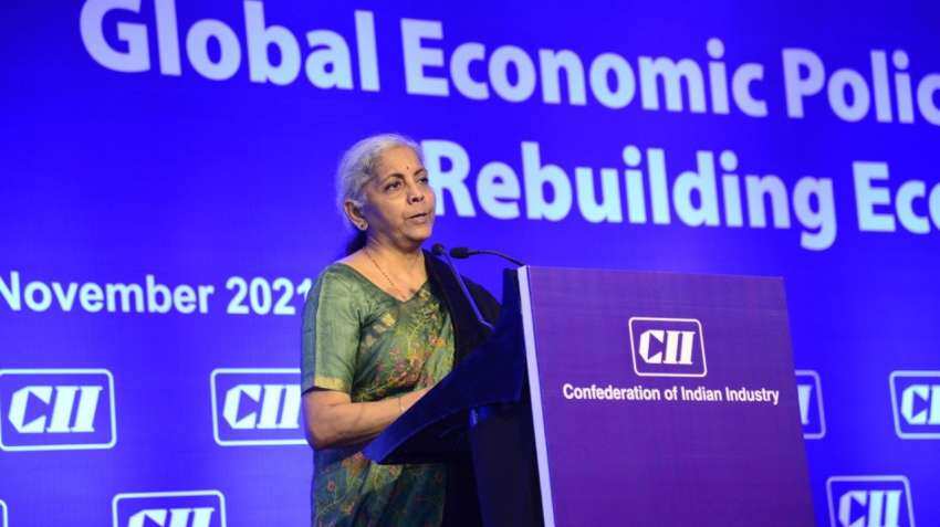 Need India Inc to be a lot more risk taking, build capacity and understand what India is looking for: FM Nirmala Sitharaman Need India Inc to be a lot more risk taking, build capacity and understand what India is looking for: FM Nirmala Sitharaman