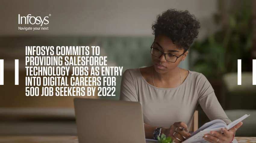 Infosys commits to provide Salesforce technology jobs for 500 people Infosys commits to provide Salesforce technology jobs for 500 people