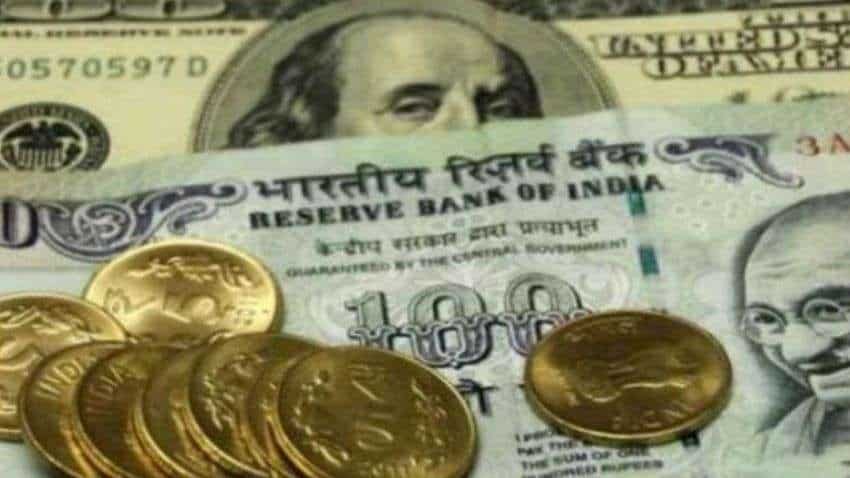 Rupee slips 5 paise to 74.35 against US dollar in early trade