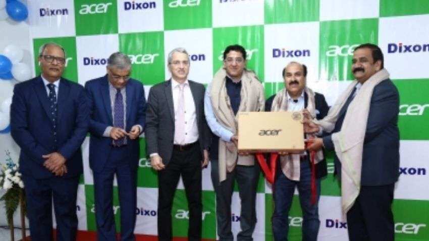 Acer India, Dixon Technologies team up to manufacture laptops Acer India, Dixon Technologies team up to manufacture laptops