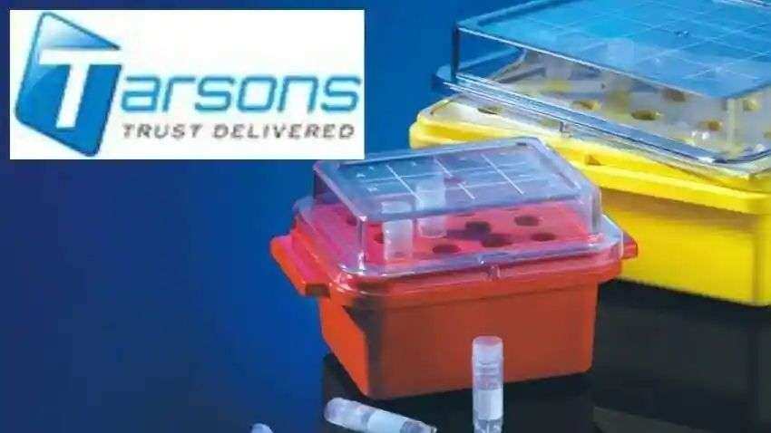 Tarsons Products stocks list at 6% premium, shares open at Rs 700 apiece on BSE Tarsons Products stocks list at 6% premium, shares open at Rs 700 apiece on BSE