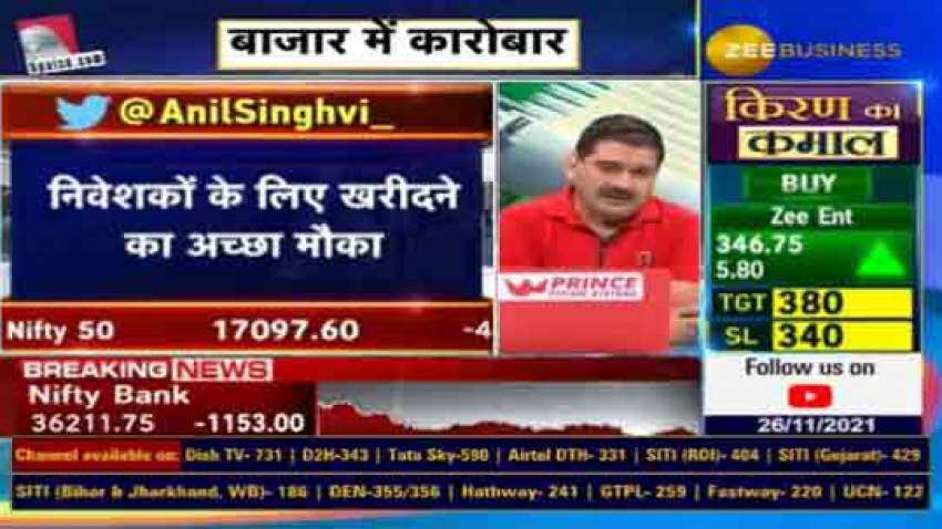 Anil Singhvi's strategy on Black Friday: Market Guru sees opportunity to buy, says one can put 25% money in this fall Anil Singhvi's strategy on Black Friday: Market Guru sees opportunity to buy, says one can put 25% money in this fall