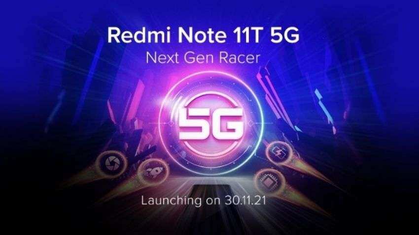 Redmi Note 11T 5G India launch today; check expected price, specs and more