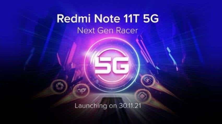 Redmi Note 11T 5G India launch today; check expected price, specs and more