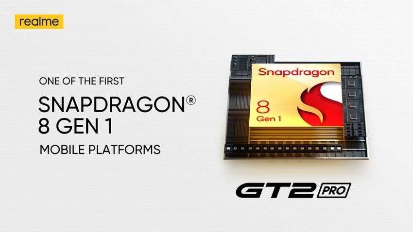 Realme GT 2 Pro to be powered by Snapdragon 8 Gen 1 processor Realme GT 2 Pro to be powered by Snapdragon 8 Gen 1 processor