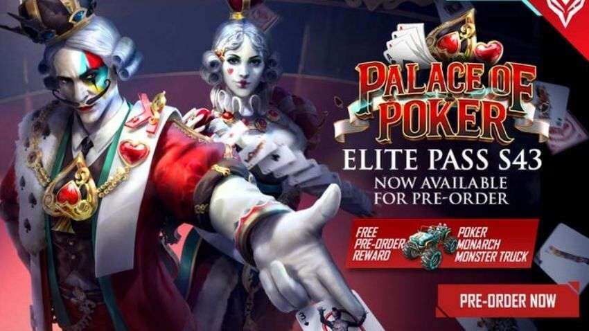 Garena Free Fire Elite Pass: Palace of Poker new season to go live today - how to win exclusive rewards, Free Fire redeem code process