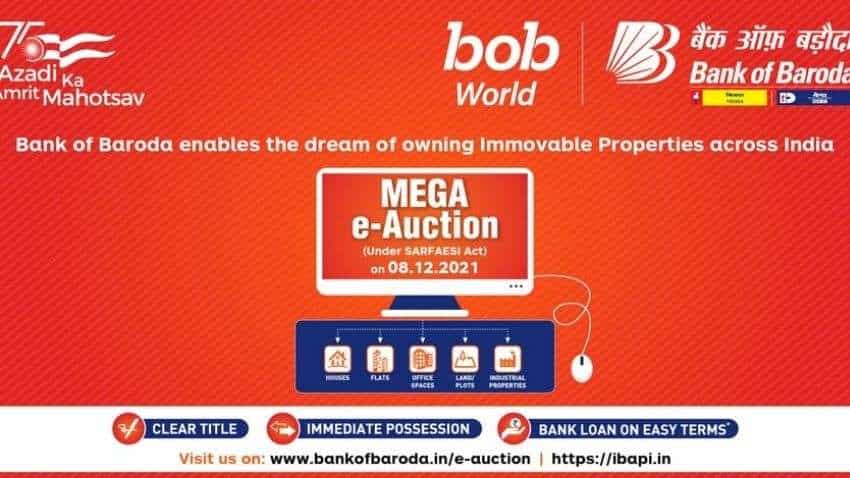 Bank of Baroda mega e-auction on December 8: Know important participation-related details here