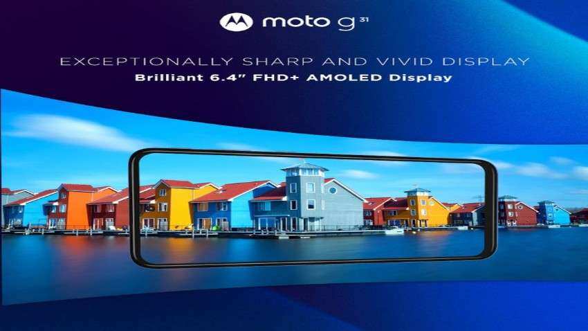 moto g31, smartphone with AMOLED FHD+ 6.4 Display, goes on sale today on Flipkart – know details moto g31, smartphone with AMOLED FHD+ 6.4 Display, goes on sale today on Flipkart – know details