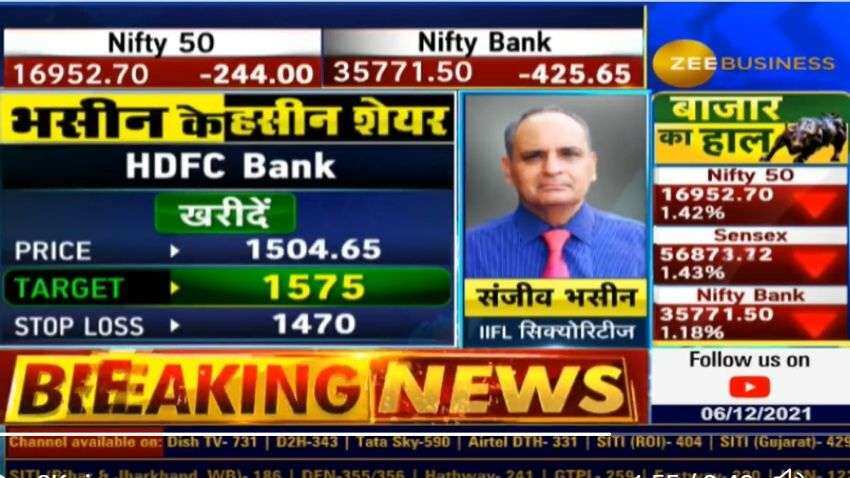Why Sanjiv Bhasin gave buy call for HDFC Bank and Godrej properties| Know stop-loss, targets, and more Why Sanjiv Bhasin gave buy call for HDFC Bank and Godrej properties| Know stop-loss, targets, and more