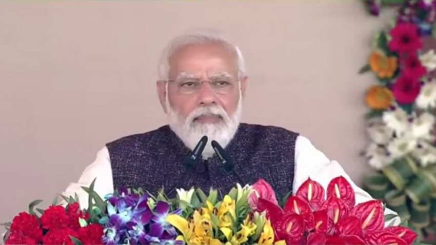 PM Narendra Modi inaugurates Rs 9,600-crore development projects in Gorakhpur, UP PM Narendra Modi inaugurates Rs 9,600-crore development projects in Gorakhpur, UP