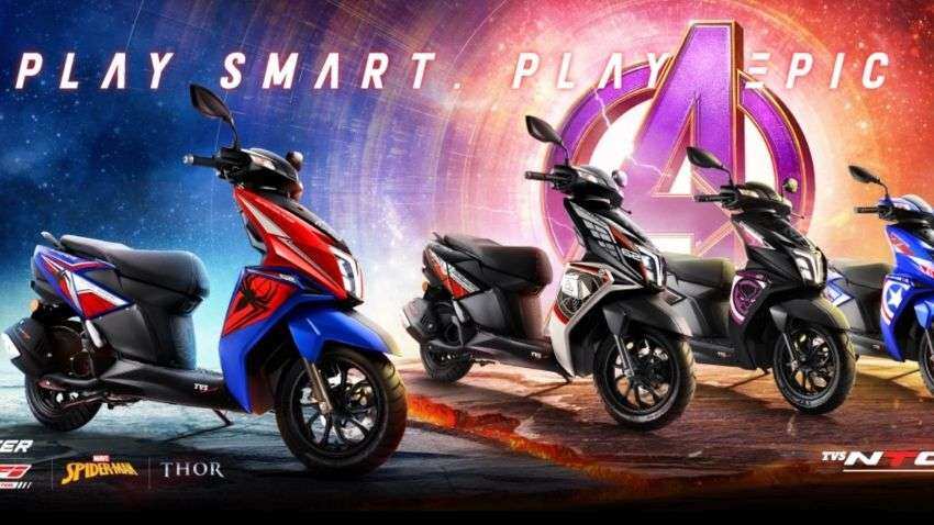 tvs iron man scooty