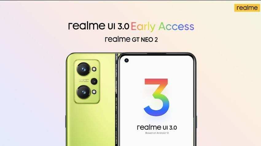 Realme GT NEO 2 receives early access to UI 3.0 update: check details