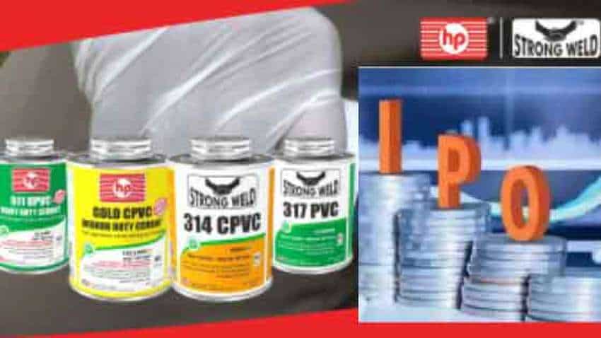HP Adhesives Limited IPO listing today: Shares to list in in Rs 325-375 range to issue price of Rs 274, says Anil Singhvi 